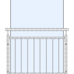 Absturzsicherung Brüstung