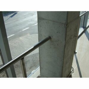 Handlaufflansch 42,4 1 Bohrung