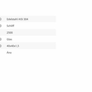 Handlauf Profilrohr 40x40