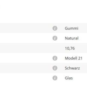 Gummieinlage Mod21 10,76