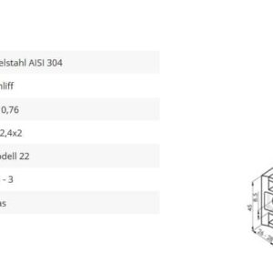 Glashalter Mod22 42,4