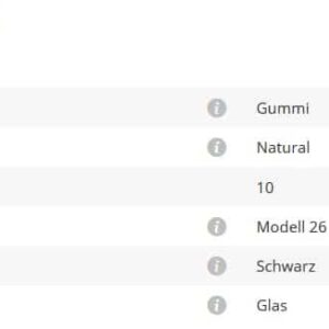 Glashalter Mod230 Gummi 10