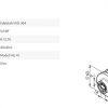 Glashalter Mod40 flach