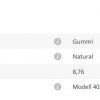 Gummieinlage Mod40/41 8,76