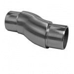 Verdrehbogen 33,7 Edelstahl