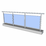 Balkon-Glas – Bild 4