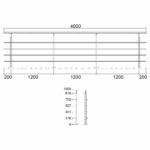 Reling aufseitig 4 FS 4m