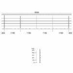 Reling aufseitig 4 FS 5m