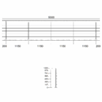 Reling aufseitig 5 FS 5m