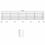 Reling aufseitig 6 FS 6m