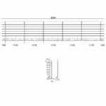 Reling seitlich 6 FS 6m