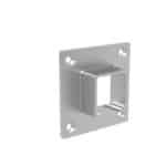 Profilrohr 40x40 Flansch