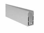 Ganzglas U-Profil aufseitig