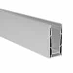 Ganzglas U-Profil aufseitig